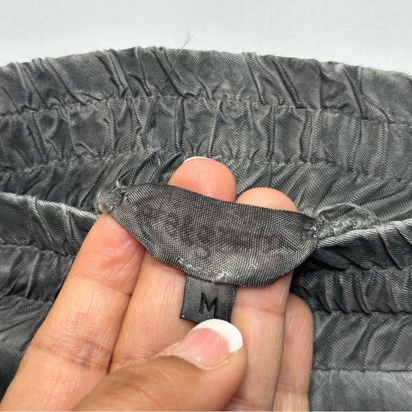 Johnny Was Pete & Greta Gray Wash Embroidered Pull on Pants Medium - Picture 10 of 11